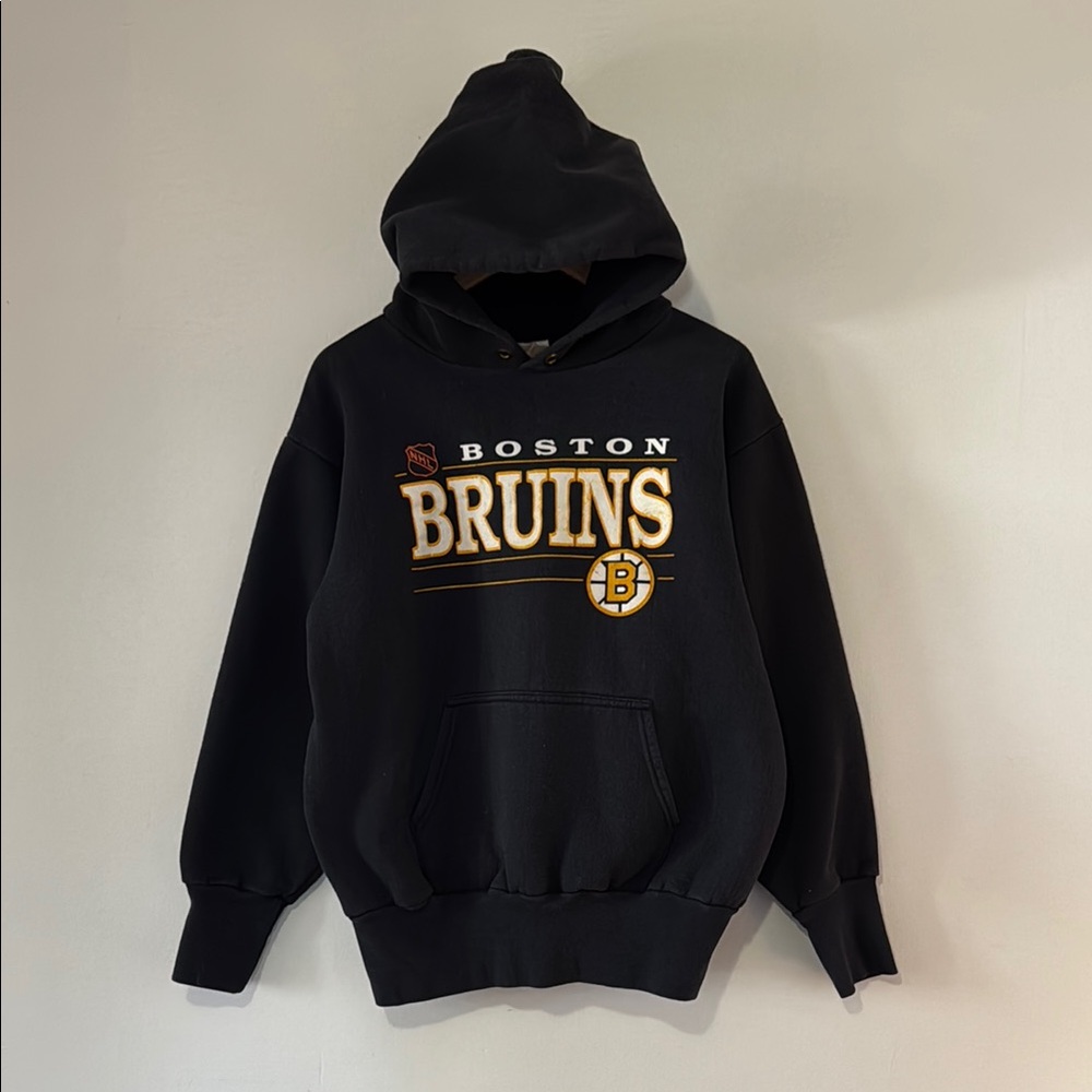 Vintage Boston Bruins Hoodie / NHL / Large / Ravens Athletic / 90s